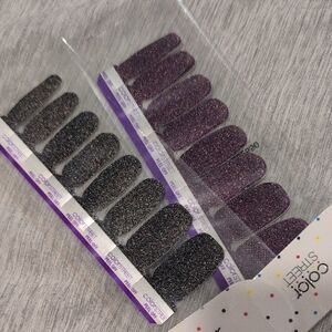 Color Street Glitter Soho-Over It & Night Terror